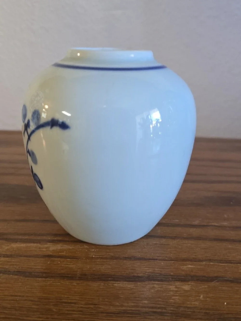 Vintage Japanese Vase Sakura Design Cherry Blossom Traditional Tote 13